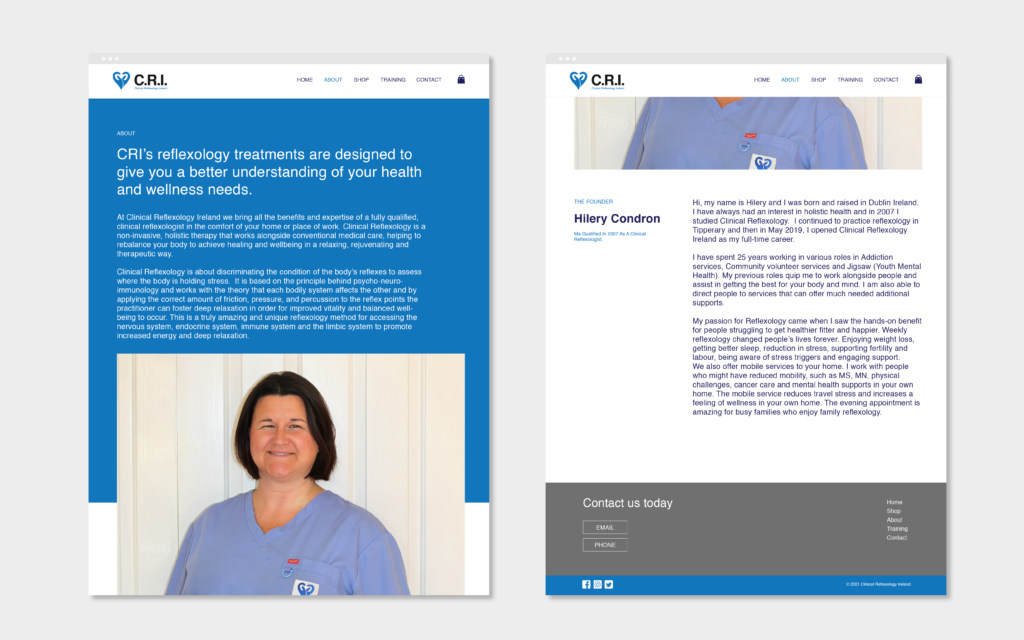 CRI Website - work Ripple Marketing