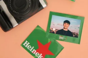 Branded Instax/ Polaroids. 10 Unique photo activation ideas - how to get your brand into a social media photo dump